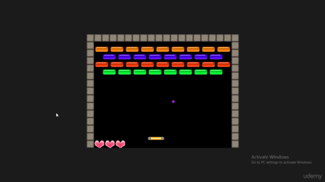 Brick Breaker Game in most Powerful C++ graphic library SDL2 – Screenshot 1