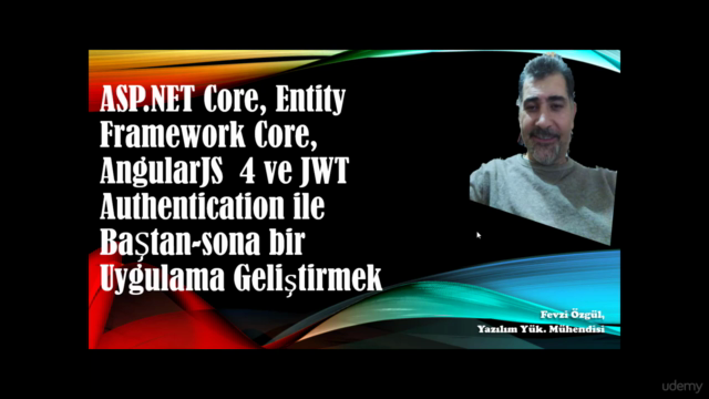 BAŞTAN SONA ASP.NET CORE, ENTITY FRAMEWORK CORE, ANGULARJS 4 – Screenshot 1