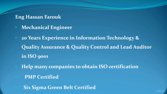 9001: 2015 From Zero to Hero الايزو 9001:2015 حتى الاحتراف – Screenshot 1