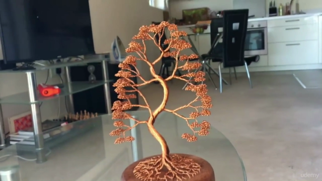 How To Craft Wire Tree Sculptures With Andy Elliott – Screenshot 4