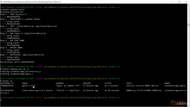 Learning Path: Go: Building Cloud Native Go Applications – Screenshot 3