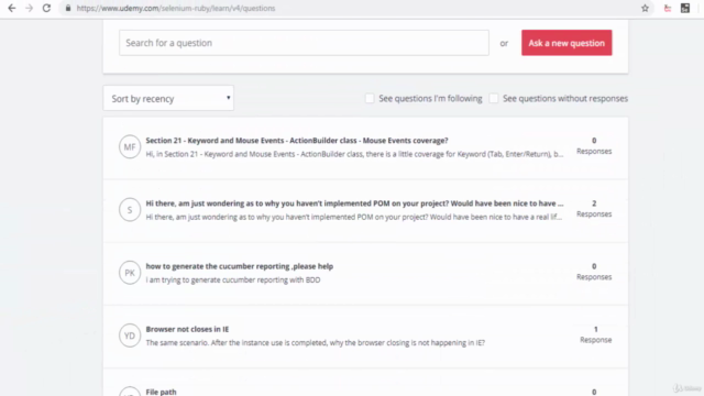 Web Automation-Selenium-Ruby|E-2-E Cucumber integration-15hr – Screenshot 3