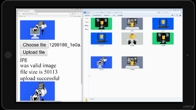 Uploading images to PHP Server via AJAX - Screenshot_03