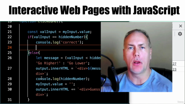 JavaScript DOM Create Interactive Dynamic Web Pages – Screenshot 1