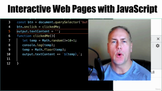 JavaScript DOM Create Interactive Dynamic Web Pages – Screenshot 4