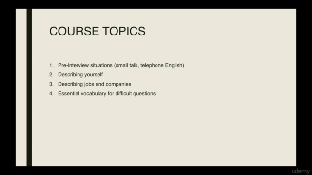 English for Job Interviews: Express yourself Confidently – Screenshot 3