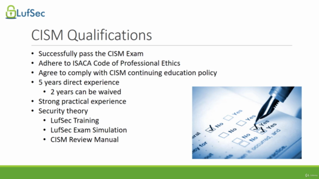 ISACA CISM Certified Information Security Manager – Screenshot 2