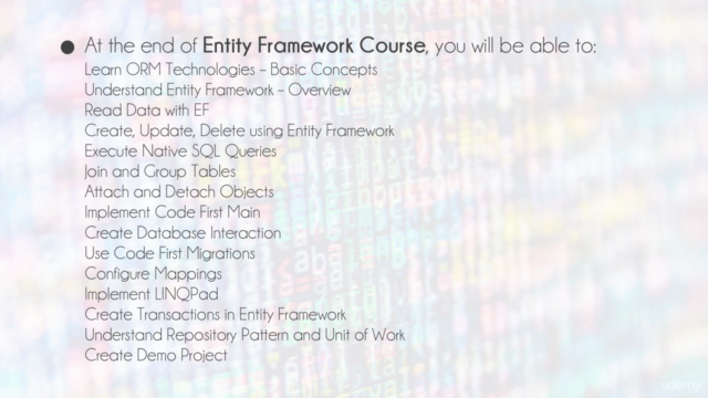 Entity Framework : A Comprehensive Course – Screenshot 3