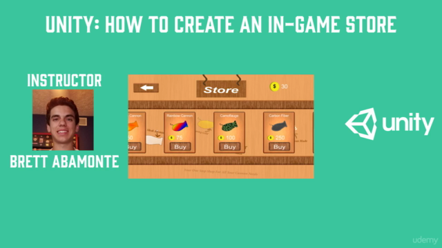 Unity: How To Create An In-Game Store – Screenshot 1
