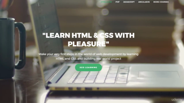 Step By Step HTML and CSS course for beginners – Screenshot 1