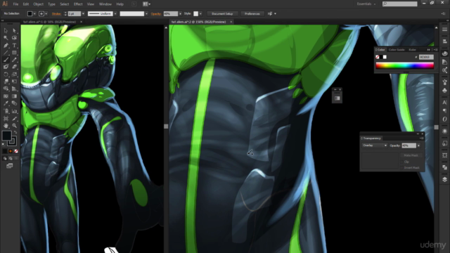 Futuristic Character Design for 2D Game Artist – Screenshot 2
