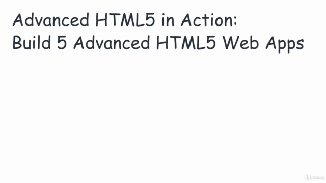 Advanced HTML5 in Action: Build 5 Advanced HTML5 Web Apps – Screenshot 1