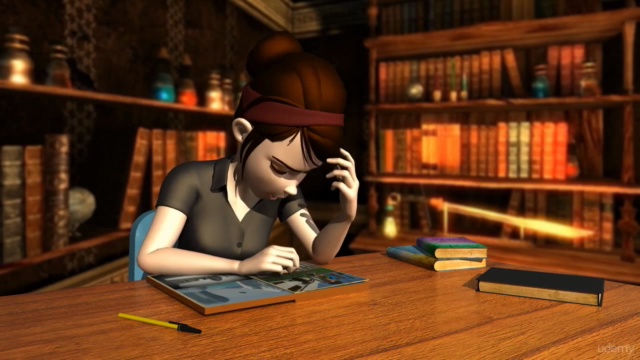 Animación de acting y lip sync para personajes 3D con Maya – Screenshot 4
