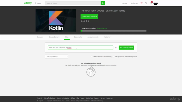 The Total Kotlin Course : Learn Kotlin Today – Screenshot 4