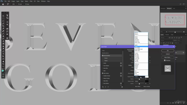 Photoshop Effects - How to Create Text Effects – Screenshot 3