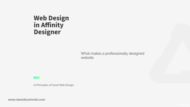 Web Design in Affinity Designer Masterclass – Screenshot 2