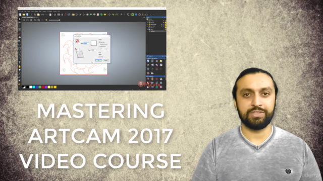 Mastering Artcam 2017 2D and CNC machine - Screenshot_01