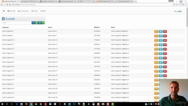 Impara a realizzare un software gestionale web based – Screenshot 1
