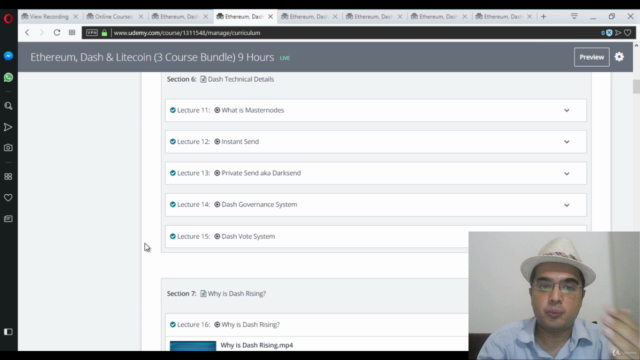 Ethereum, Litecoin & Dash CryptoCurrency Course (10+ Hours) – Screenshot 1