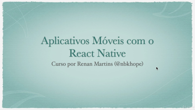 Aplicativos Móveis Android iOS: React Native, JavaScript ES6 - Screenshot_04