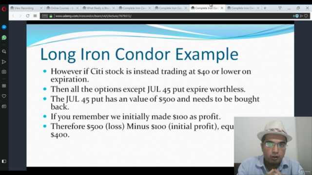 Certification in Pro Iron Condor Options Trading Strategy - Screenshot_02