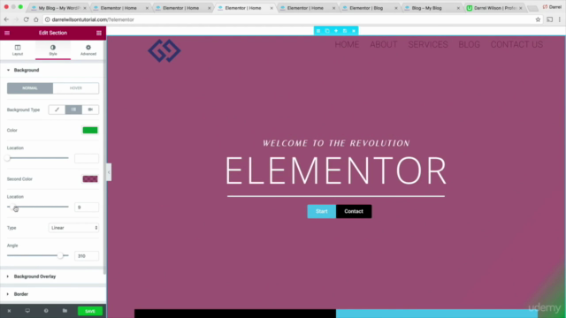 How To Make A Wordpress Website -Elementor Page Builder – Screenshot 1