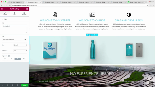 How To Make A Wordpress Website -Elementor Page Builder – Screenshot 2