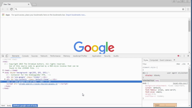 Learn how to use chrome developer tools – Screenshot 2