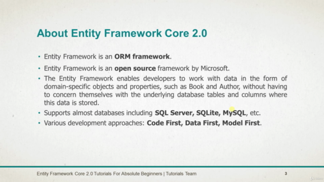 Learn Entity Framework Core 2.0 (EFC2) using ASP.Net Core - Screenshot_02