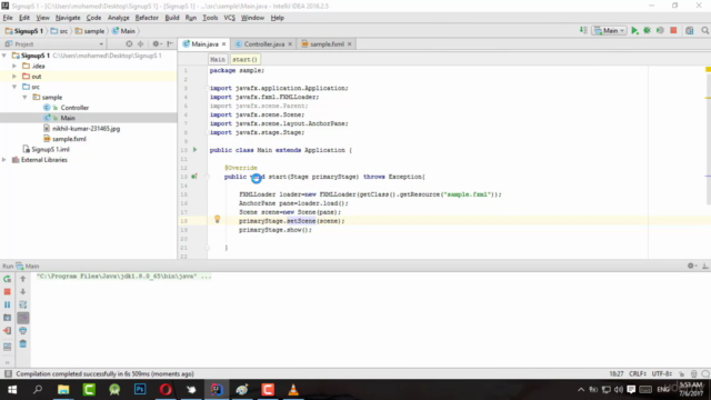 UI&UX Design , Animation And Material design In Javafx – Screenshot 2