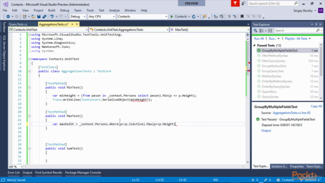 Mastering Entity Framework Core: Mapping & Manipulating Data – Screenshot 3