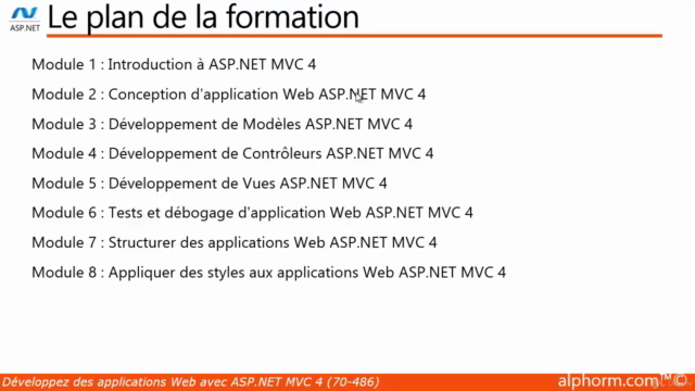 ASP.NET MVC 4 : De l'initiation à la certification 70-486 – Screenshot 2