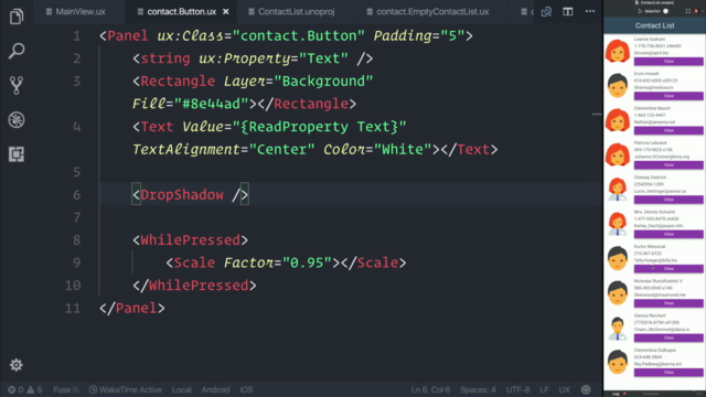 Create Cross Platform Native Mobile Applications with Fuse – Screenshot 2