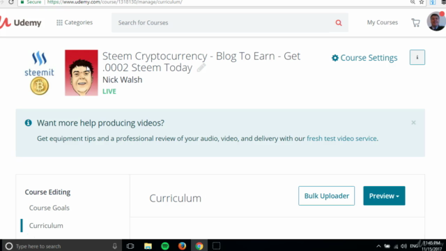 Blogging Income Masterclass: Earn Steem For Blogging - Screenshot_01