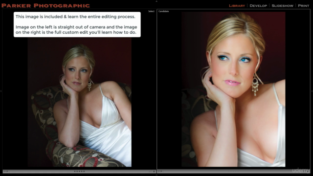 Lightroom Portrait Beauty Retouch - Full Edit & Workflow - Screenshot_01