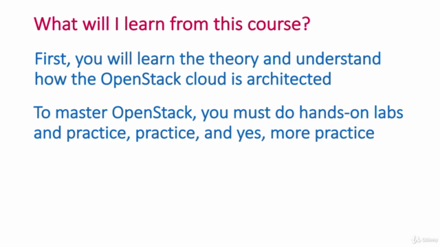 Fundamentals of the OpenStack Cloud with Hands-on Labs – Screenshot 3