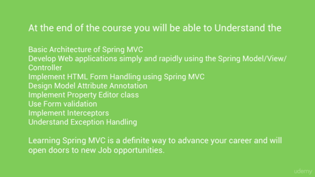Spring MVC Essentials: A Primary Course for Java Spring – Screenshot 2