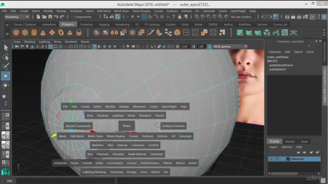 Learn Maya - Character Head Modeling for Beginners - Screenshot_02