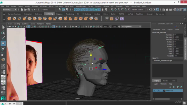 Learn Maya - Character Head Modeling for Beginners - Screenshot_04