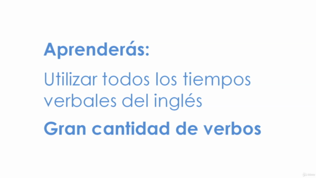 Inglés Básico - Domina los Tiempos Verbales en Inglés. – Screenshot 2