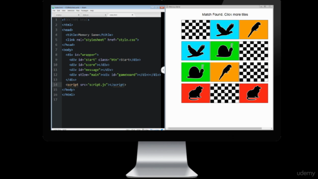 JavaScript Memory Game coding project - Screenshot_02