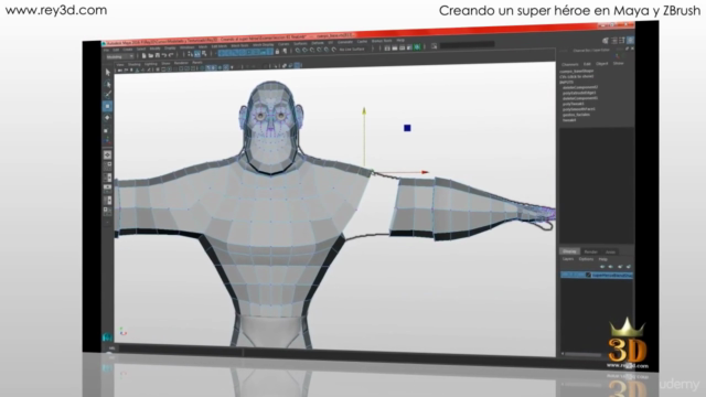 Creando personajes cartoon 3D en Autodesk Maya y ZBrush – Screenshot 2