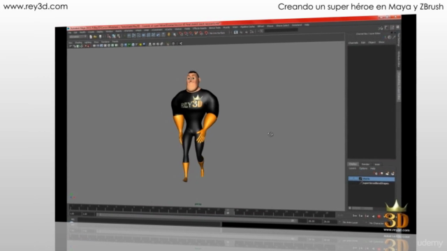 Creando personajes cartoon 3D en Autodesk Maya y ZBrush – Screenshot 4