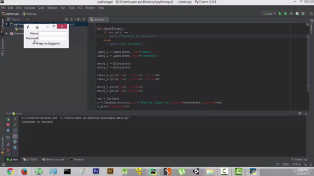 Python GUI Programming using Tkinter and Python 3 - Screenshot_03