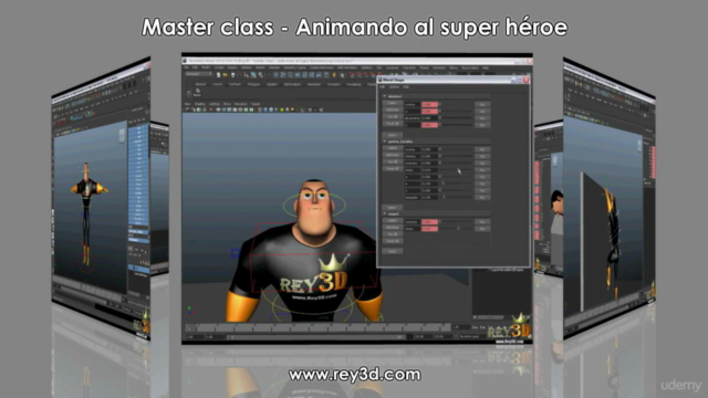 Animación de personajes 3D con Autodesk Maya – Screenshot 1