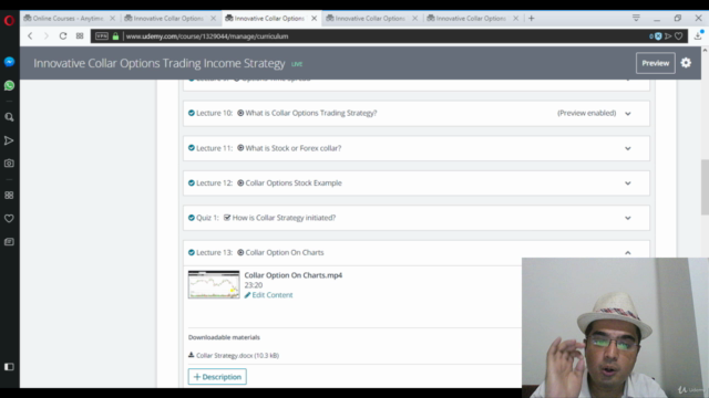 Advance Collar Options Trading for Dummies with Live Trading – Screenshot 2
