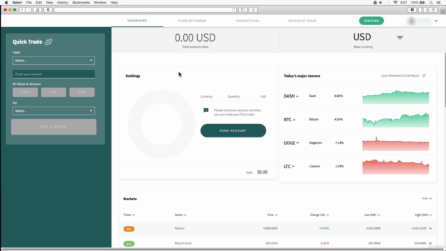 Cryptocurrency Investing: Buy & Trade Bitcoin & Altcoins – Screenshot 3