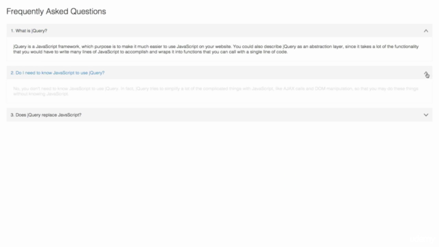 Learn How to Build a Website with jQuery – Screenshot 3