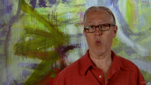 Acrylic Abstract Painting - Loosen Up – Screenshot 1