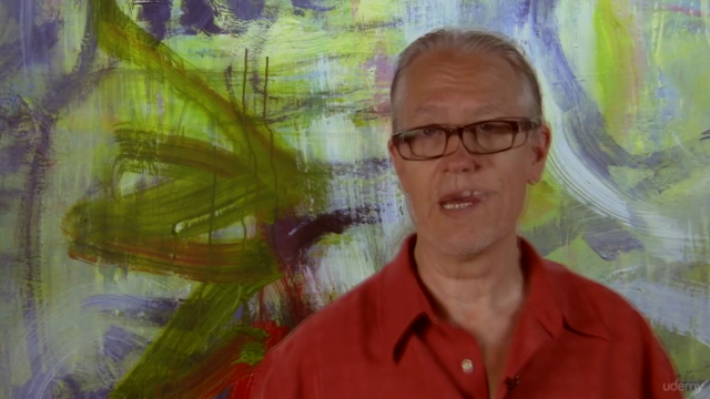Acrylic Abstract Painting - Loosen Up – Screenshot 2